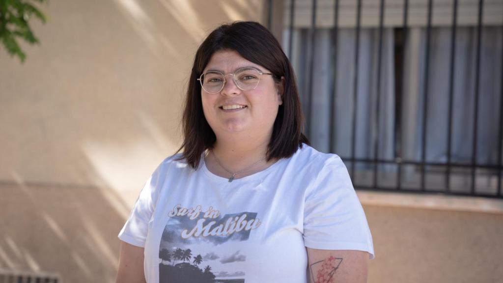 Fátima, coordinadora de la Casa Solidaridad.