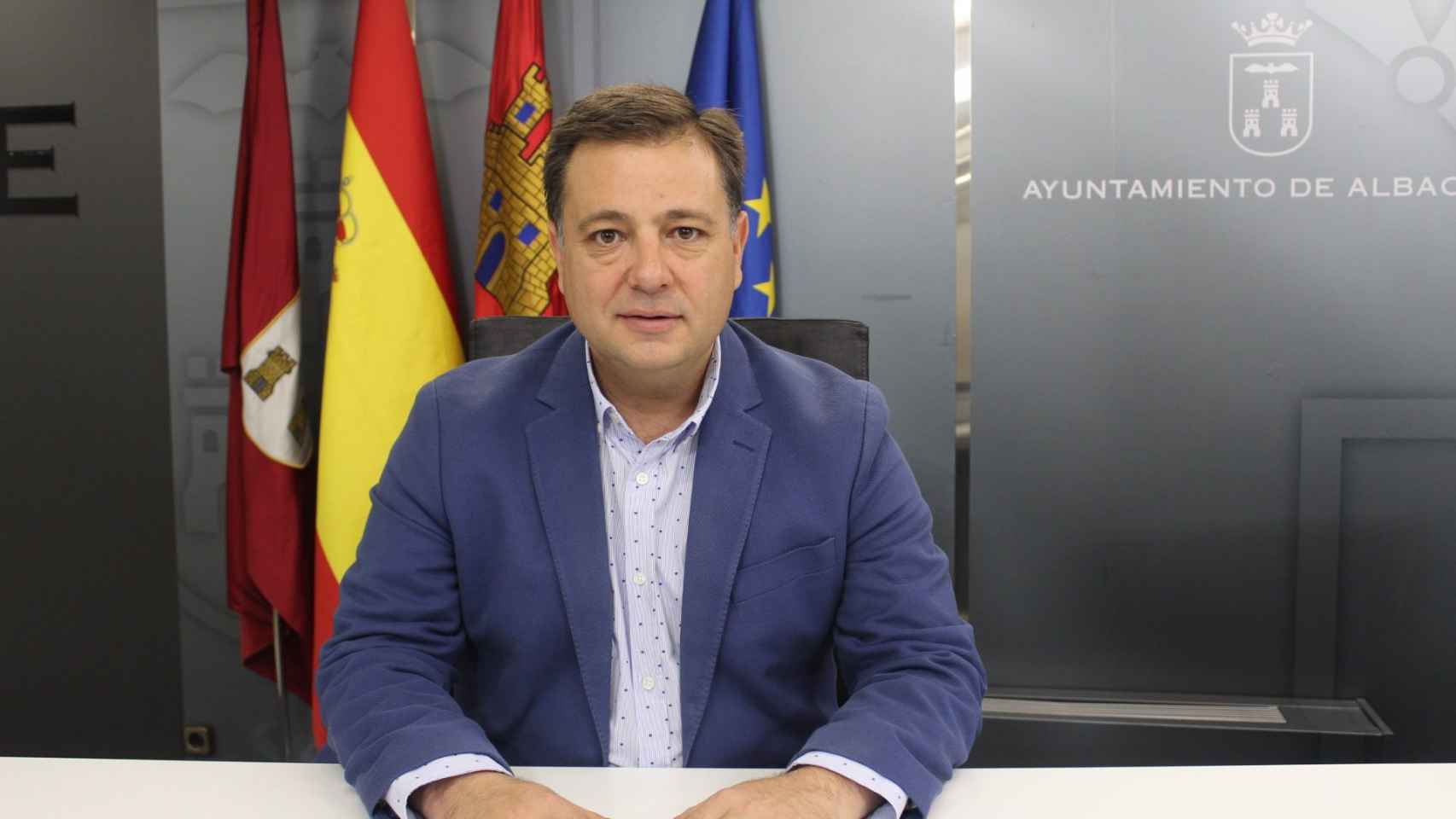 Manuel Serrano, portavoz del PP en el Ayuntamiento de Albacete.