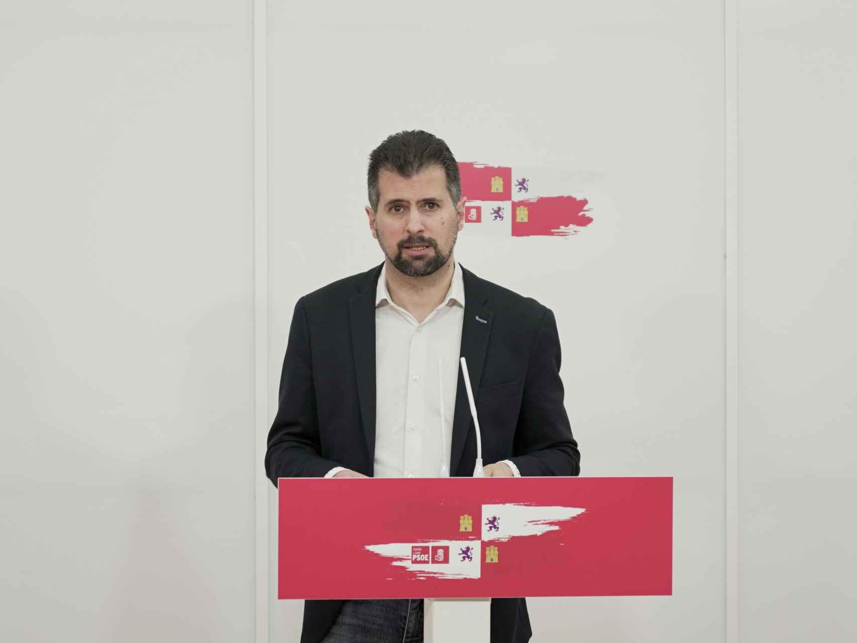 El líder del PSOE en Castilla y León, Luis Tudanca, en una imagen de archivo.