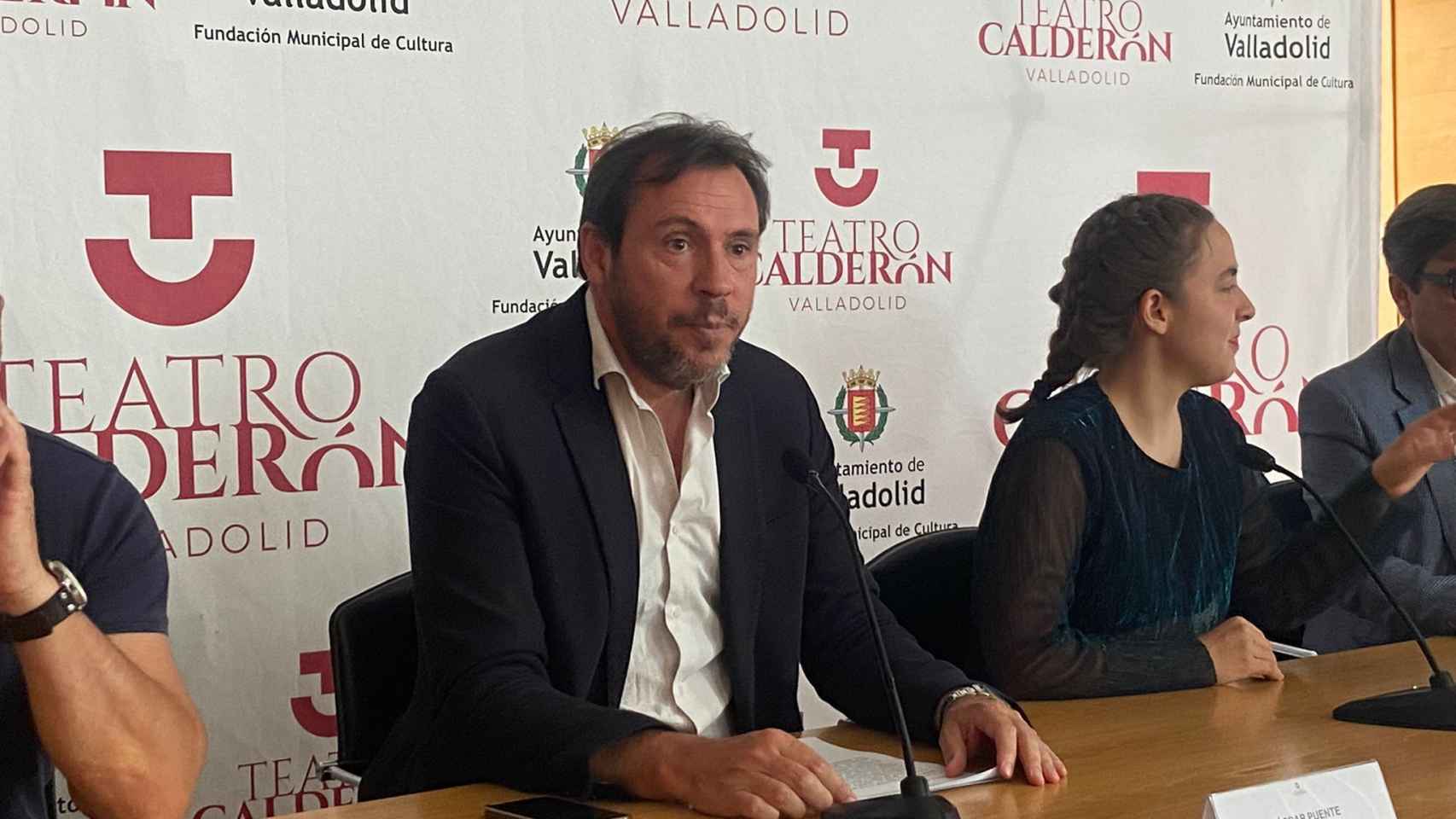 Óscar Puente durante la rueda de prensa celebrada este miércoles.
