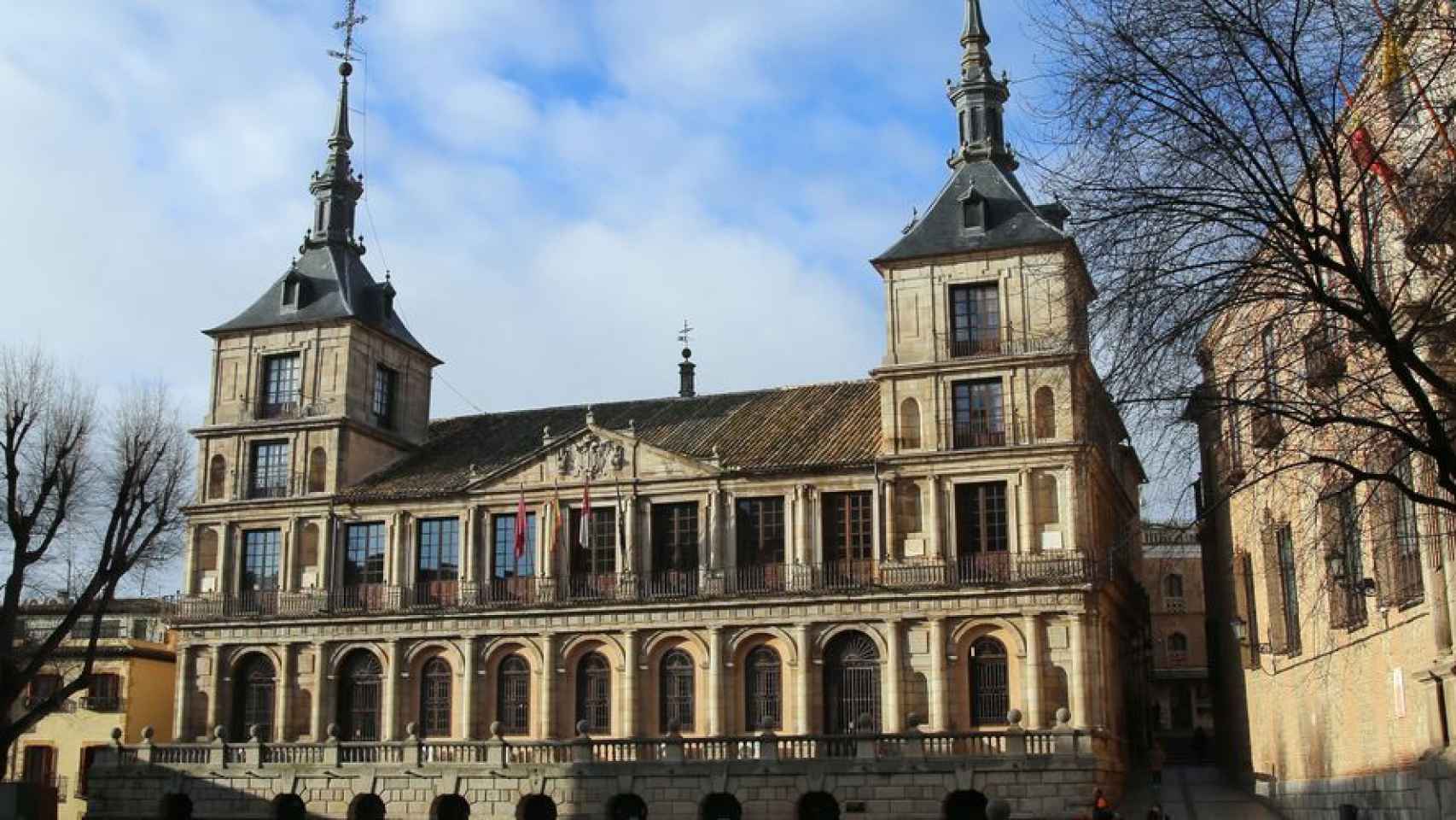 Ayuntamiento de Toledo. Foto: Twitter @toledoayto.