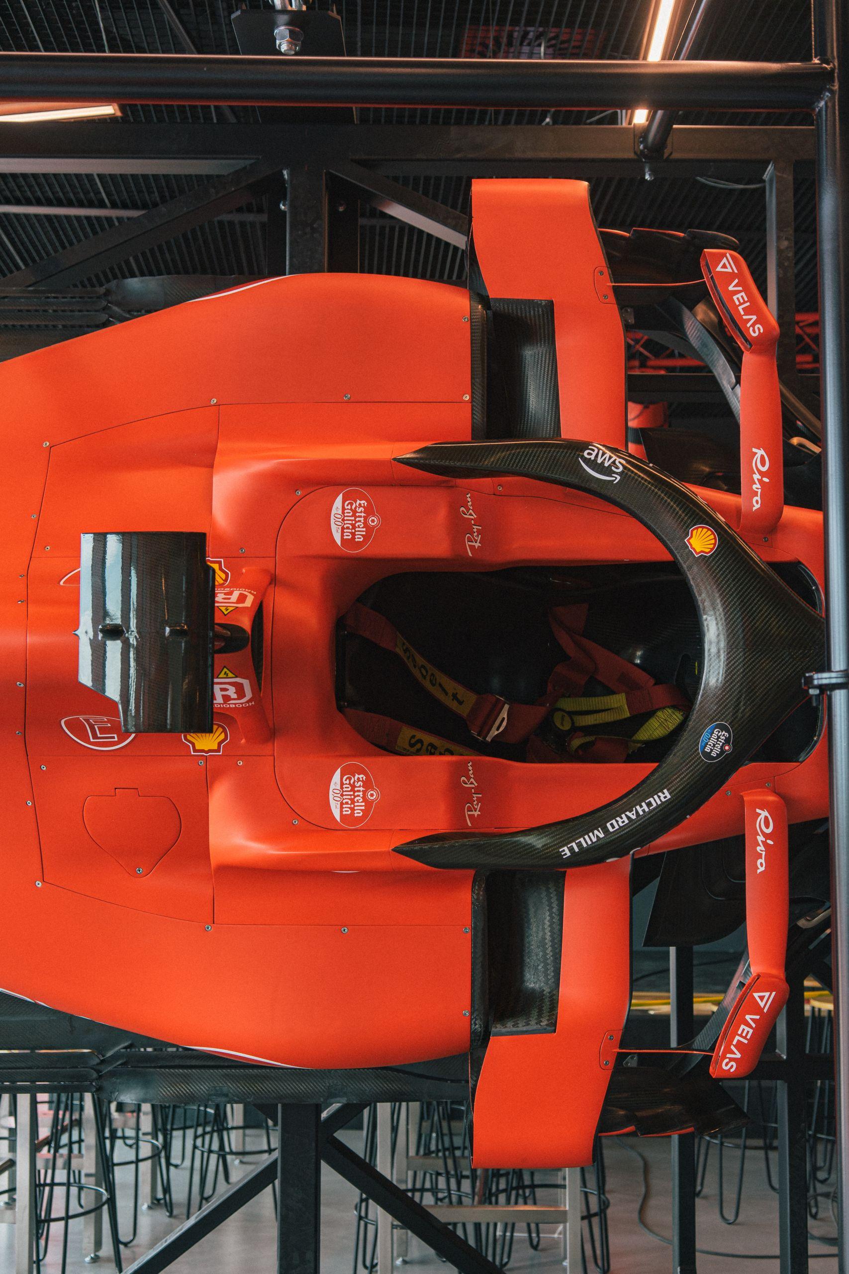 Así llegó el Show Car de Ferrari al MEGA (MEGA).