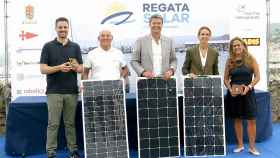 Presentación de la Regata Solar Marine Instruments en Baiona.