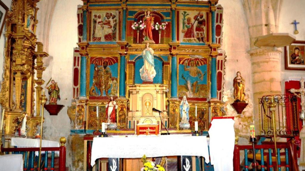 Retablo de la iglesia