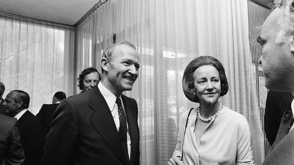 Katharine Graham, editora del Washington Post.