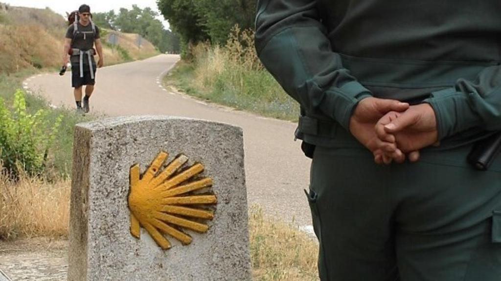 Guardia Civil en el Camino de Santiago