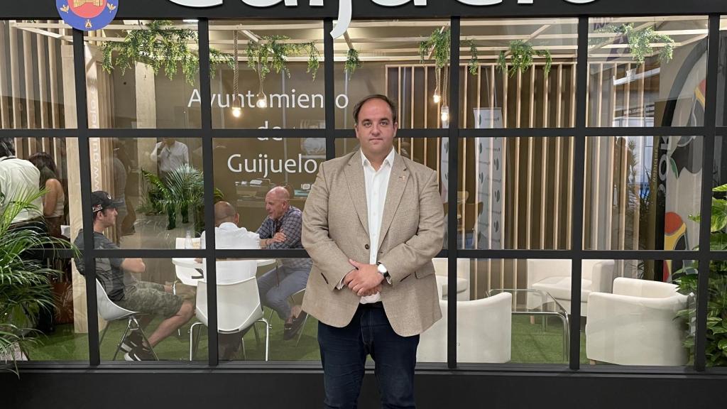 El alcalde de Guijuelo, Roberto Martín