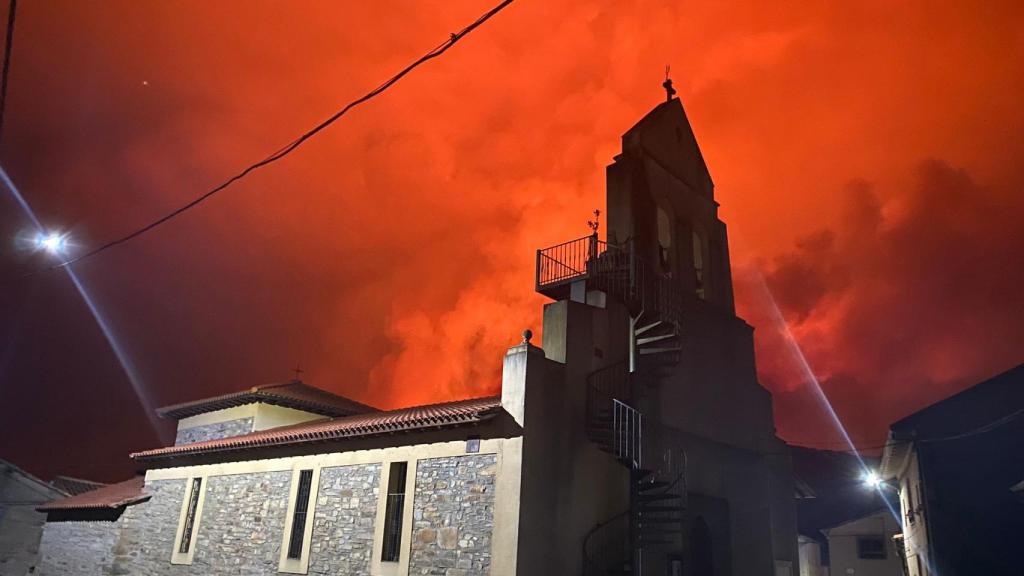 Incendio en Ferreras de Abajo