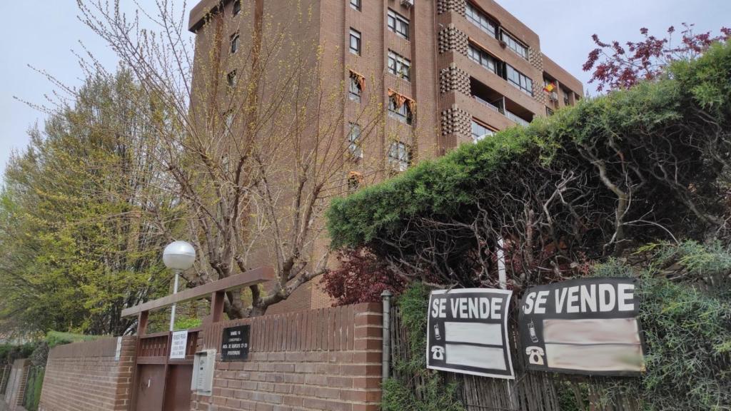 Carteles de vivienda en venta en Madrid