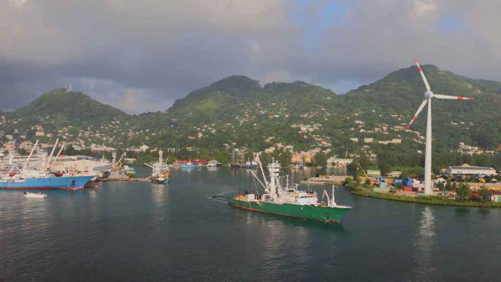 Puerto Victoria, capital de Seychelles donde se encontraba el atunero Albacora Cuatro.