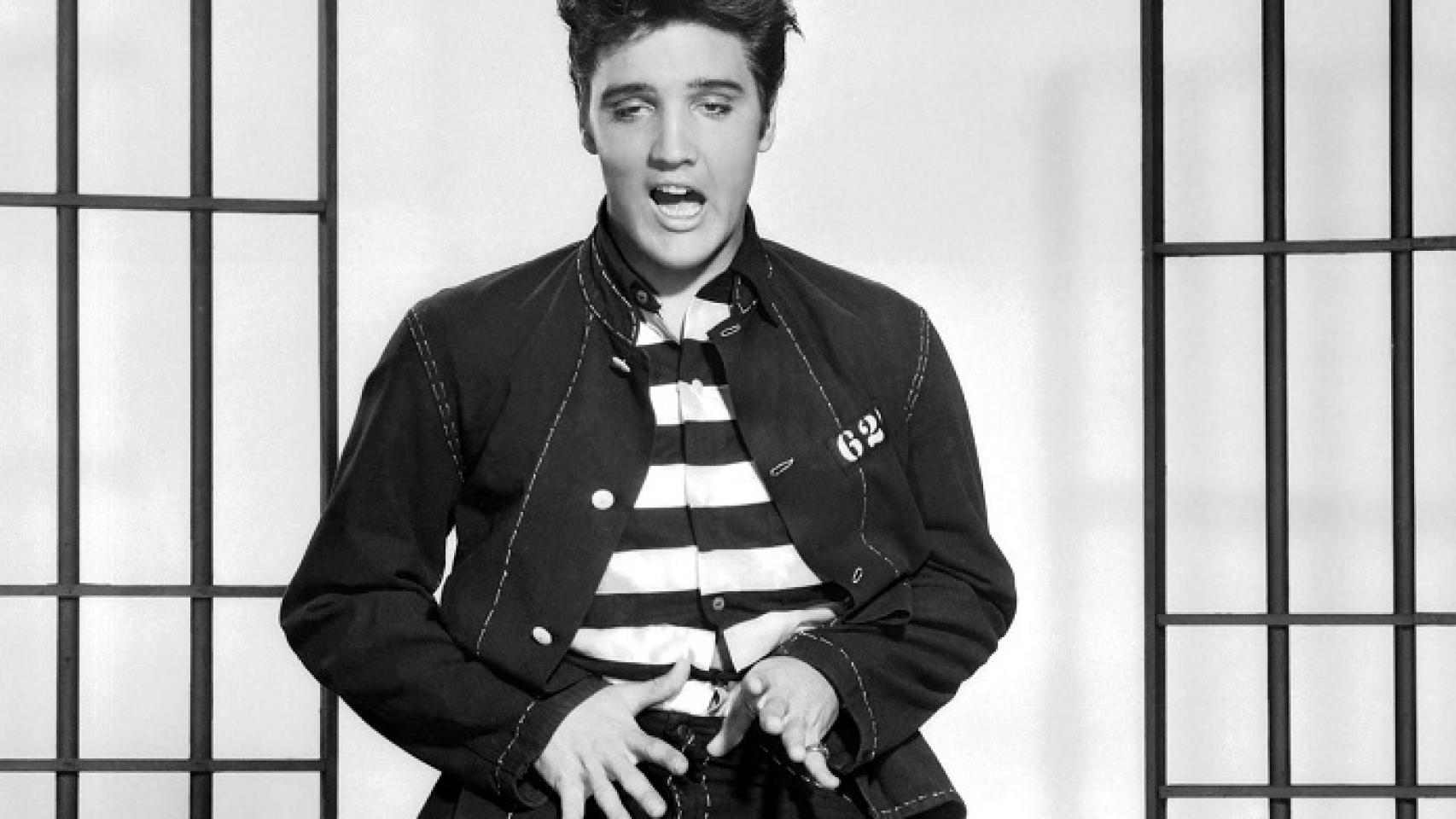 Elvis Presley en 'El rock de la cárcel'