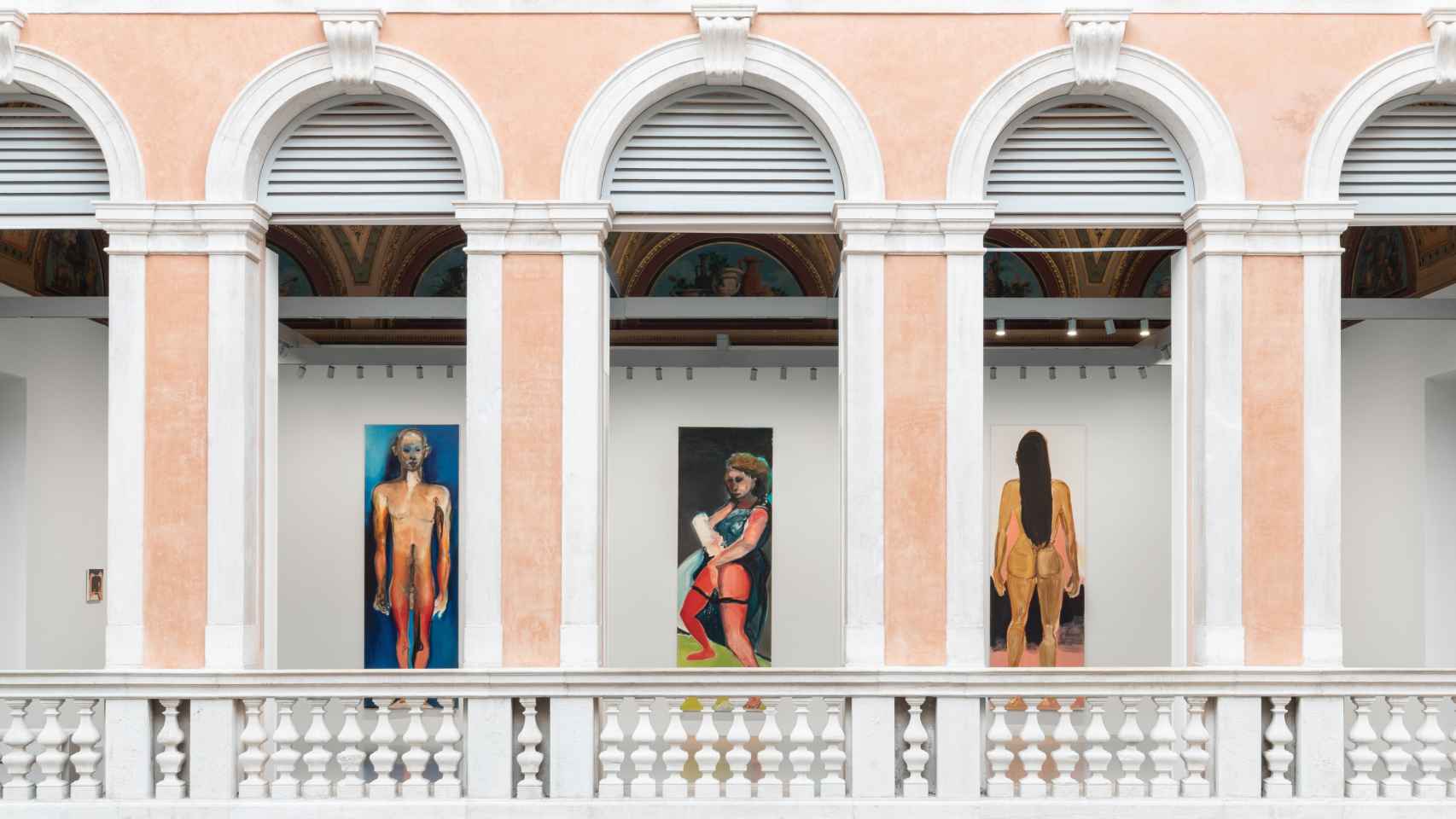 Vista de la exposición de Marlene Dumas en el Palazzo Grassi. Foto: Marco Cappelletti y Filippo Rossi. © Palazzo Grassi © Marlene Duma