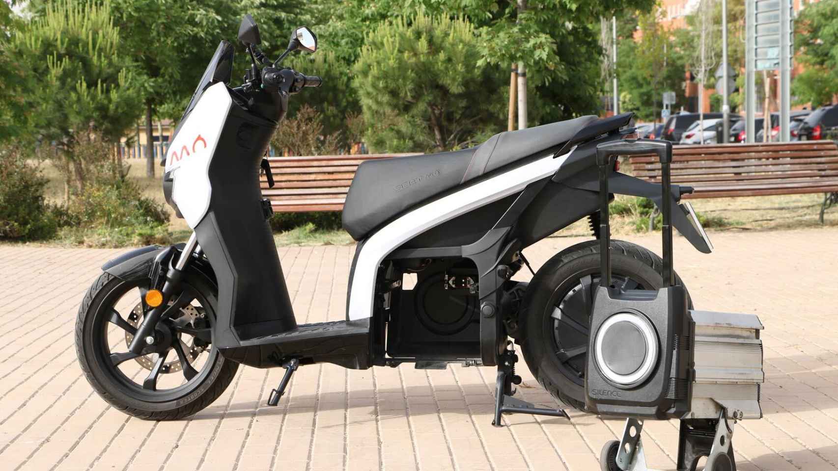 La moto eléctrica Seat Mó 125.