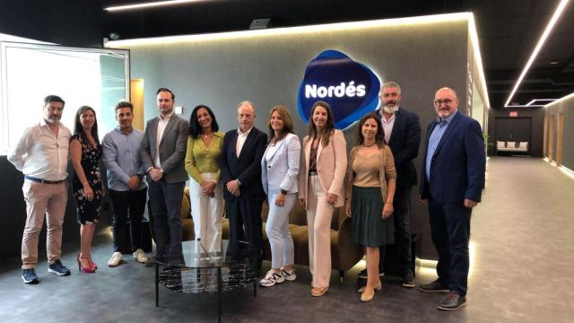 La Junta Directiva del Nordés Club Empresarial de A Coruña.