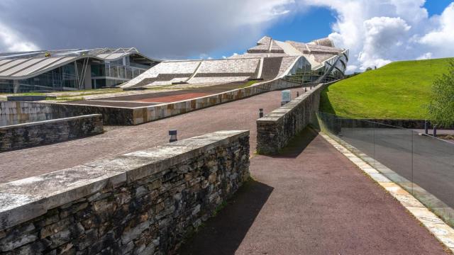 La Cidade da Cultura, en Santiago de Compostela.