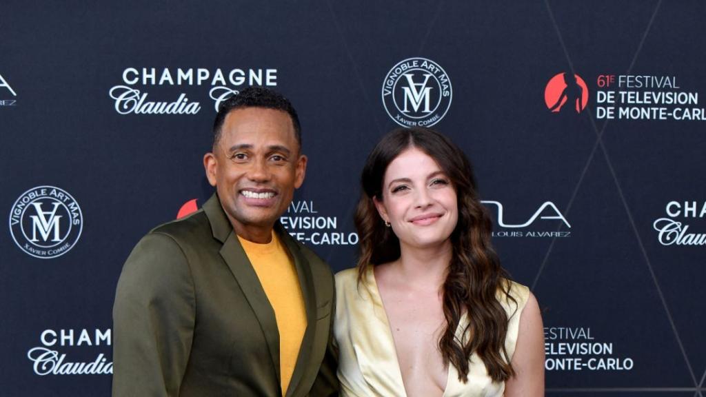 Hill Harper y Paige Spara en el Festival de Montecarlo, donde han hablado de la 5T de 'The Good Doctor'.