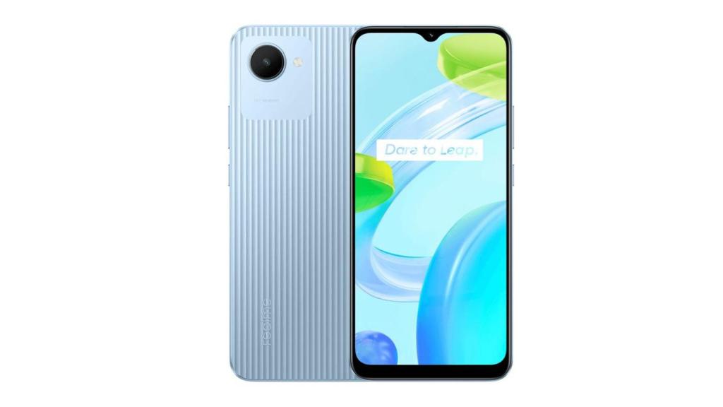 Realme C30 azul