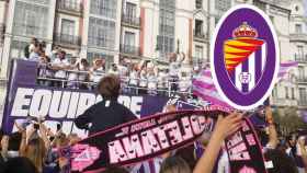 La afición carga contra el nuevo escudo del Real Valladolid