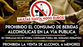 Alcázar de San Juan prohíbe el botellón con multas de hasta 4.000 euros