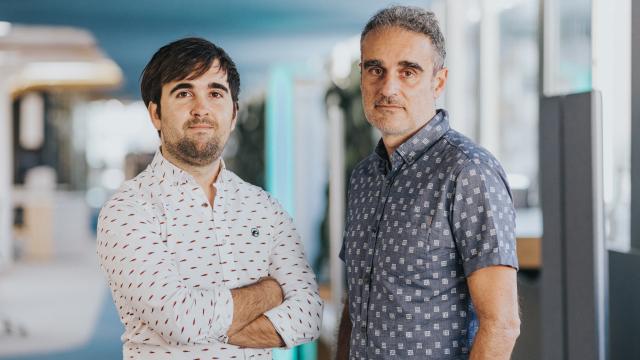 Los cofundadores de la startup Álvaro Verdoy, CEO, e Iban Borràs, CPO.