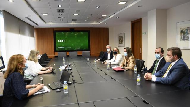 Reunión sobre la estación intermodal de Lugo.