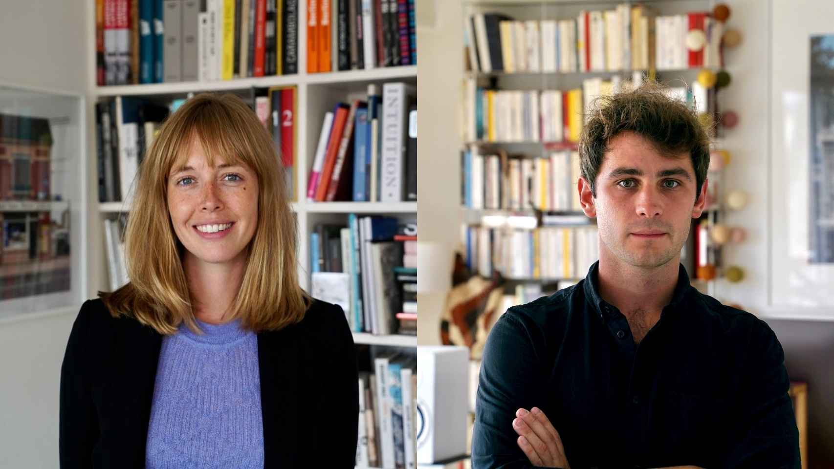 Los directores de 'Riposte Féministe' Marie Perennès y Simon Depardon.