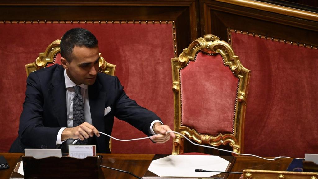 El ministro de Exteriores de Italia, Luigi Di Maio.