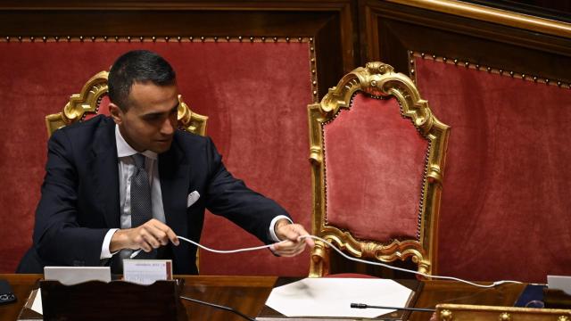 El ministro de Exteriores de Italia, Luigi Di Maio.