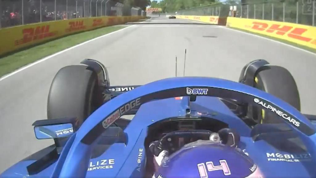 Fernando Alonso, a puñetazos con el Alpine