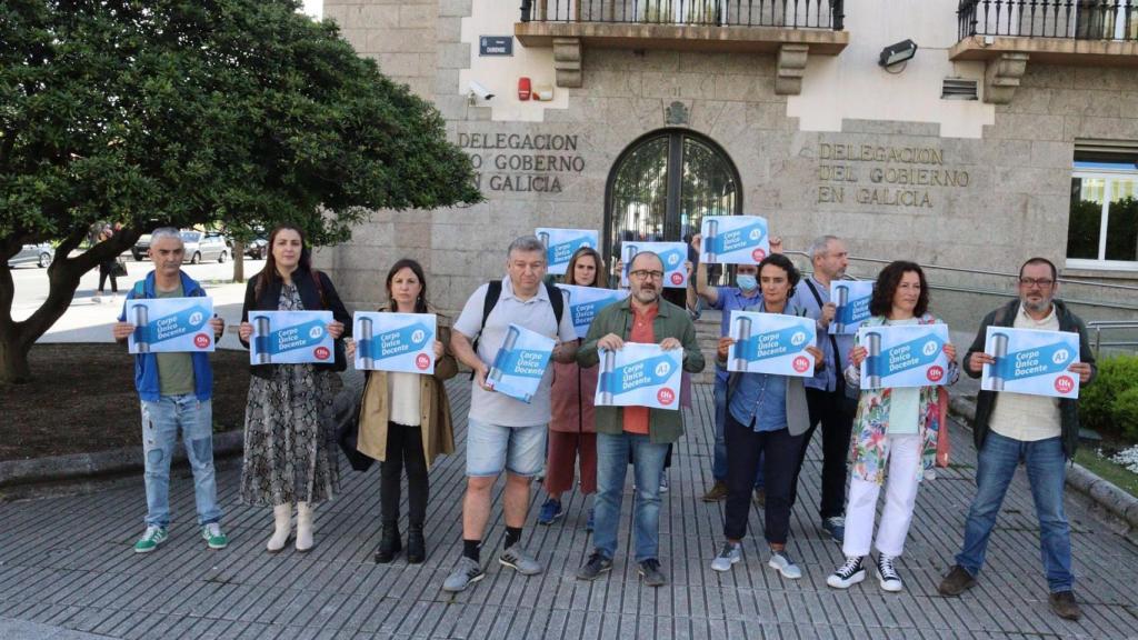 CIG-Ensino demanda la integración de todo el profesorado gallego en un único cuerpo docente