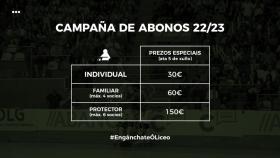 Campaña de abonos del Liceo para la 22-23.