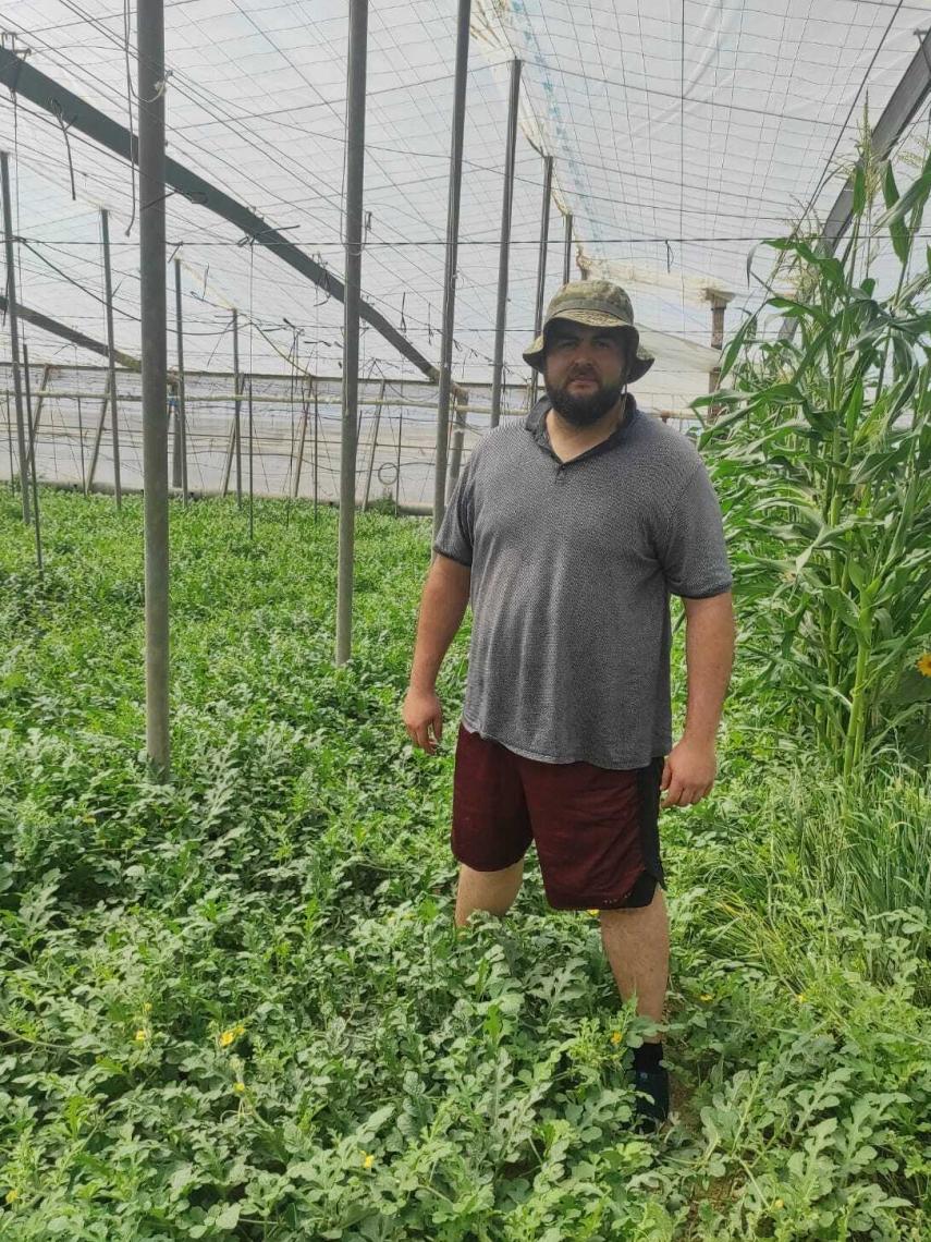 Sergio López, productor de sandía y responsable del Área Ecológica de COAG Almería.