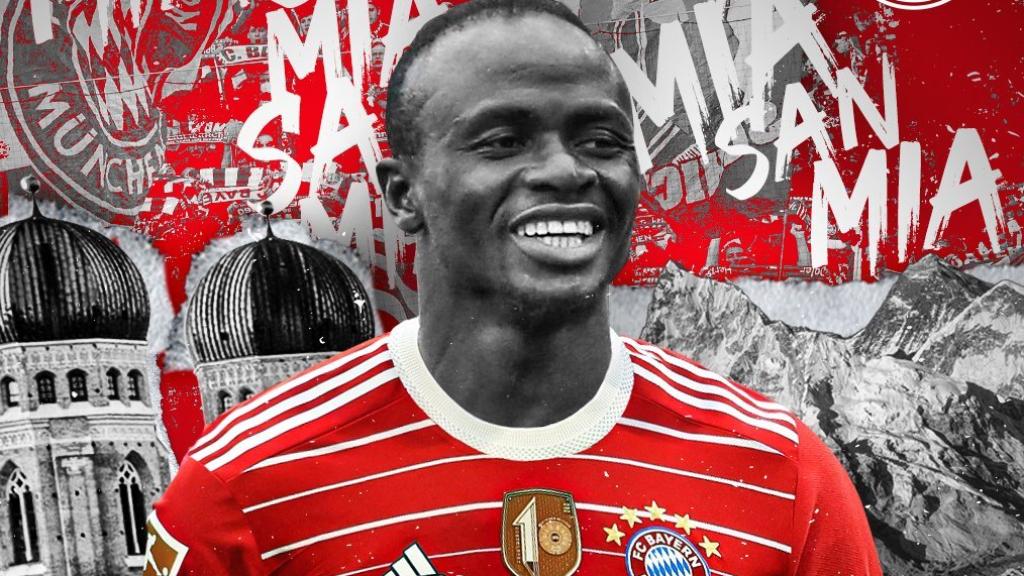 Sadio Mané es nuevo jugador del Bayern de Múnich