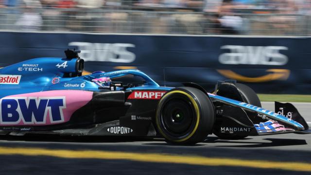 Fernando Alonso en el Gran Premio de Canadá de Fórmula 1.