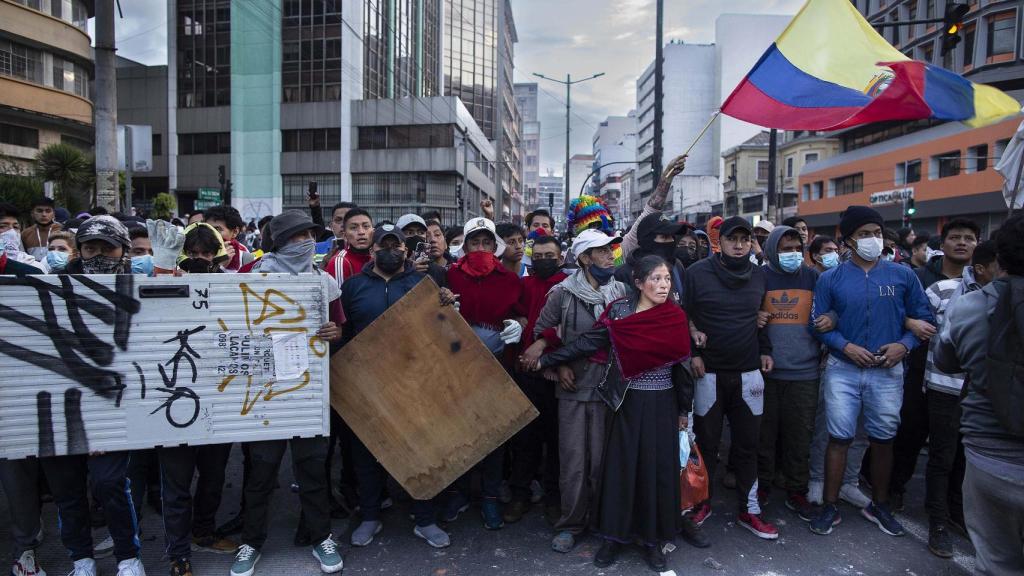 Paro Nacional en Ecuador en junio de 2022.