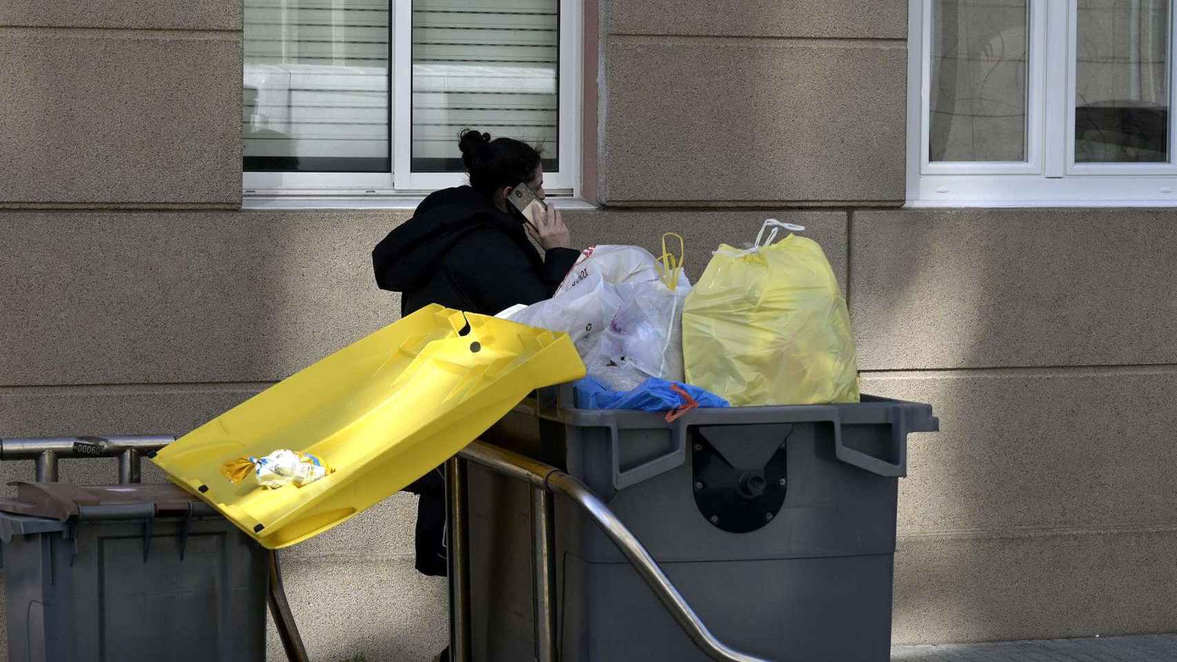 Residuos urbanos en Galicia.