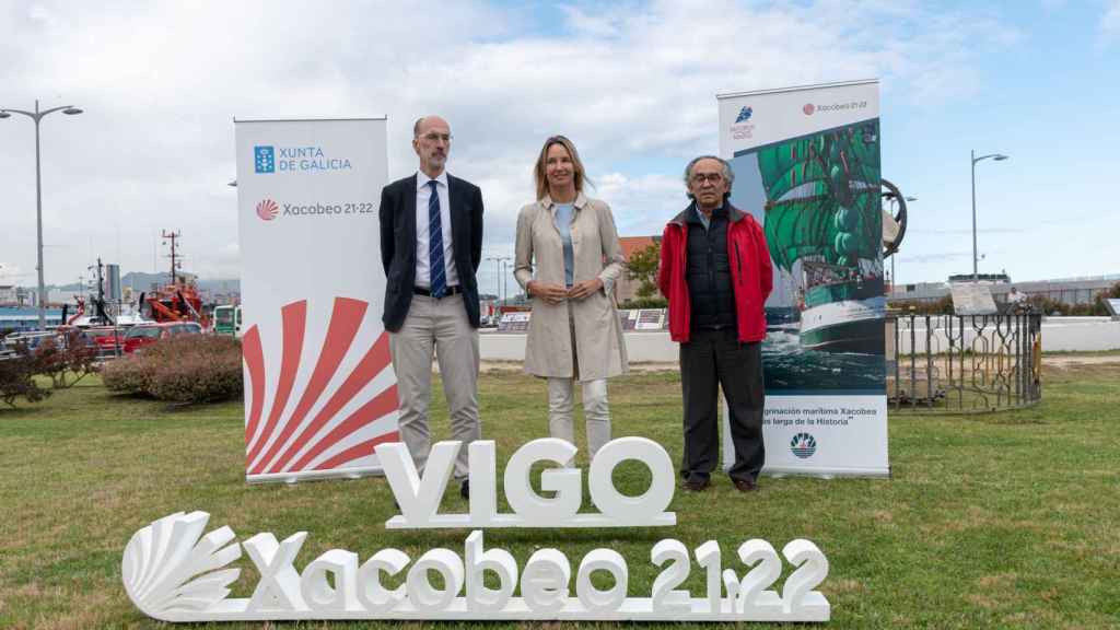 Presentación del Village de la Ruta Iacobus Maris 2022 en Vigo.