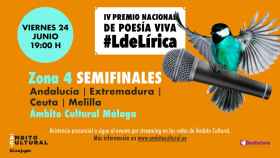 Málaga acoge la semifinal de la zona 4 del Premio Nacional de Poesía Viva #LdeLírica
