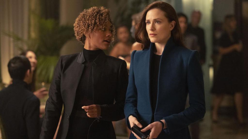 Ariana DeBose y Evan Rachel Wood en la temporada 4 de 'Westworld'