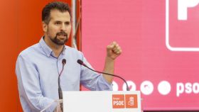 Imagen del secretario general del PSOE en Castilla y León, Luis Tudanca