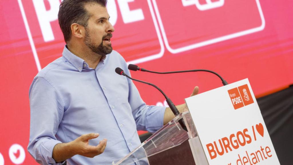Imagen de Luis Tudanca, secretario general del PSOE en Castilla y León