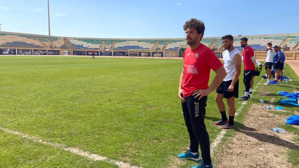 Rober Gutiérrez, nuevo entrenador del Conquense. Foto: Poli Ejido.