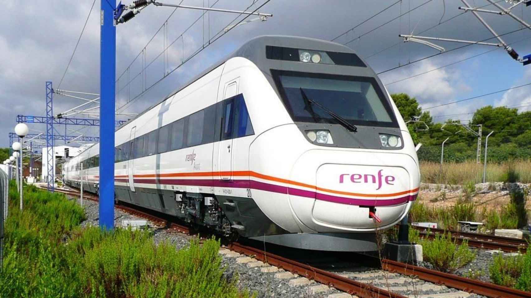 Un tren de Renfe.