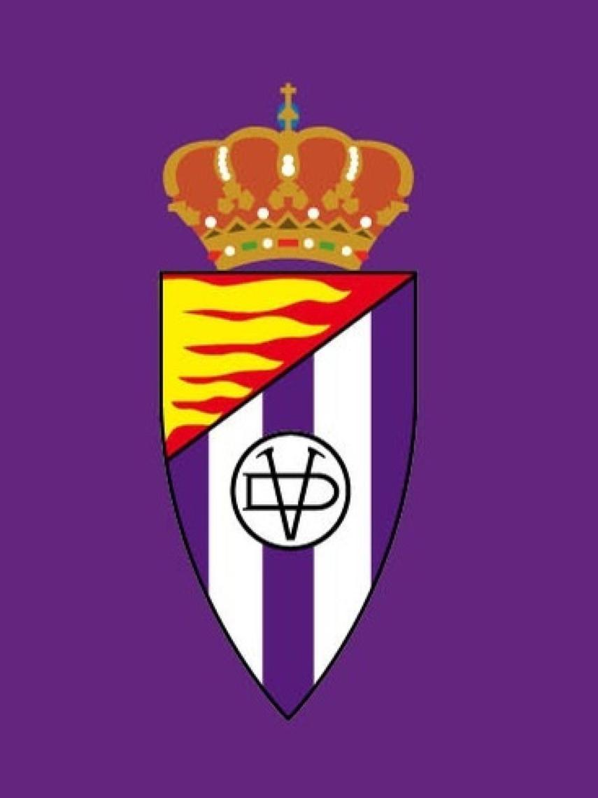 Escudo del Real Valladolid de 1928.