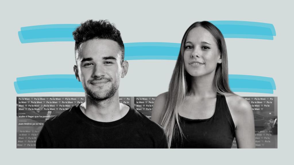 Juan Alberto García y María Isabel Rodríguez, dos de los jóvenes malagueños más influyentes del curso.