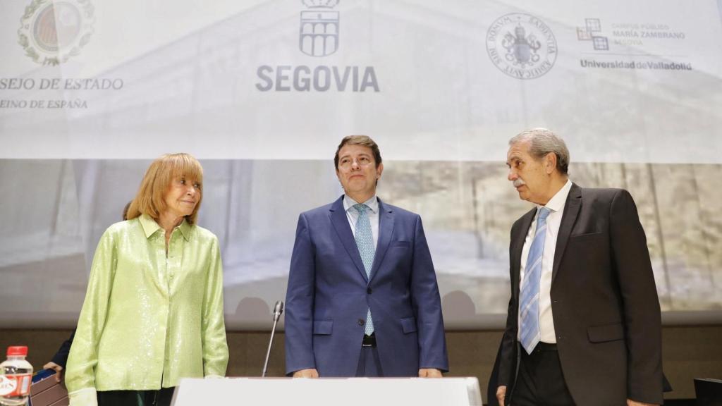 Alfonso Fernández Mañueco inaugura la jornada 'Función consultiva y responsabilidad patrimonial de las administraciones públicas derivadas de la COVID-19', organizada por el Consejo Consultivo