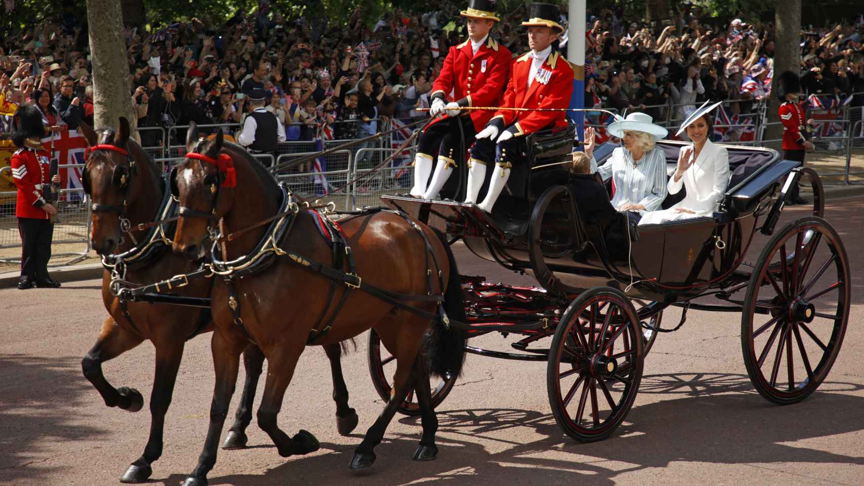 La duquesa de Cambridge es alérgica a los caballos.