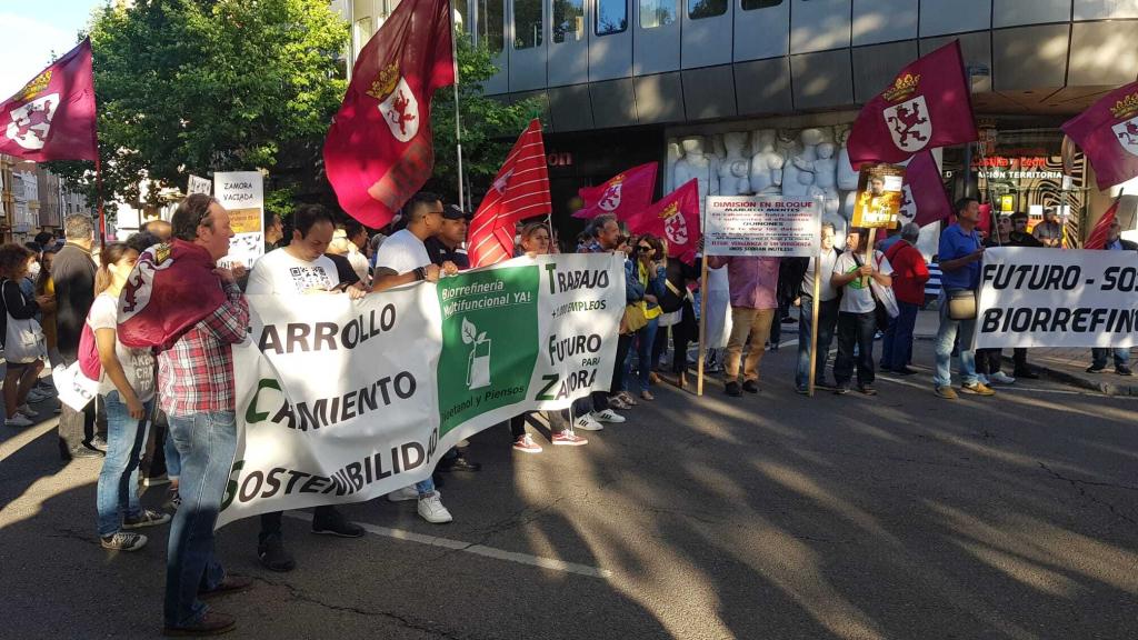 Concentración de la Plataforma Pro Biorrefinería en Zamora