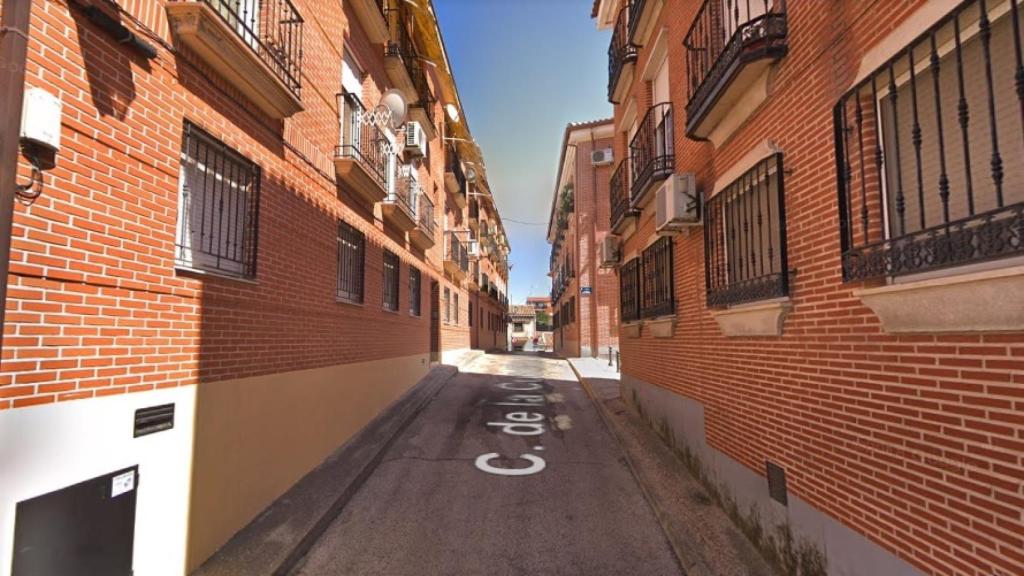 La calle de la Cuesta del Gato de Illescas (Toledo), donde han ocurrido los hechos. Imagen de Google Maps.