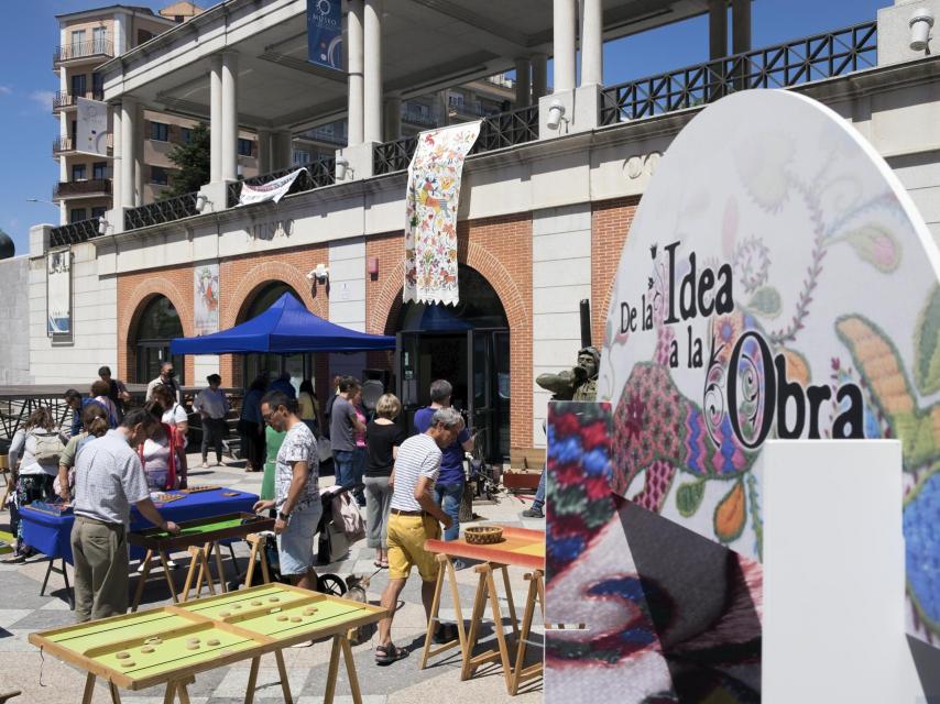 Imagen de la Feria de Artesanía de las Sierras Salmantinas, este fin de semana.